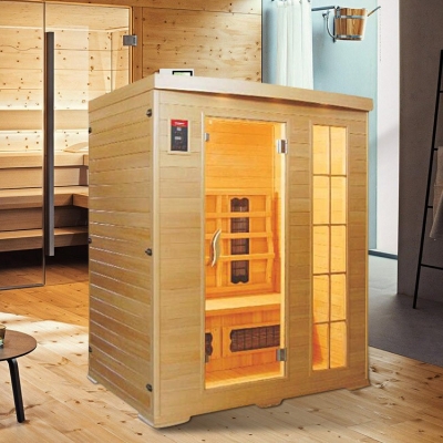 Indoor Wooden Dry Steam Sauna Room
