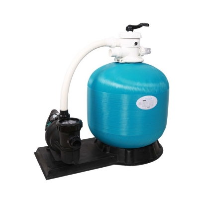 Factory Prices Fiberglass Ingruond Pool Sand Filter With Pump