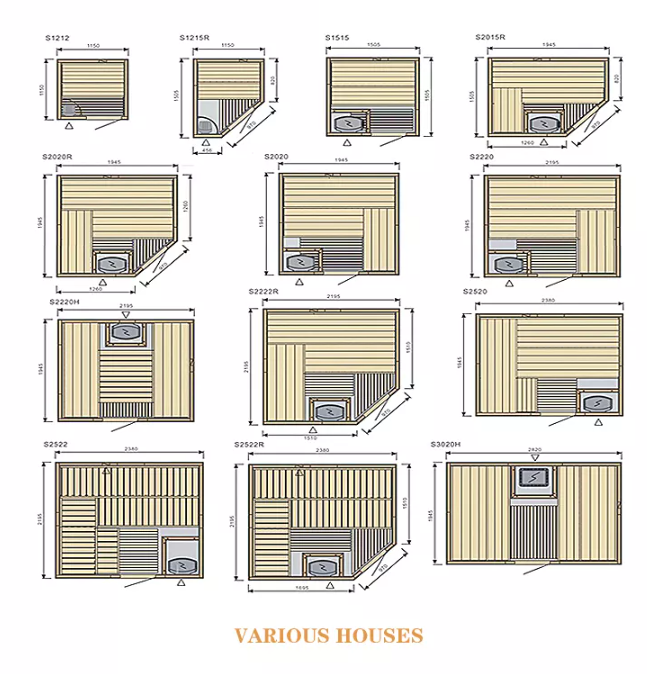 sauna room manufacturer