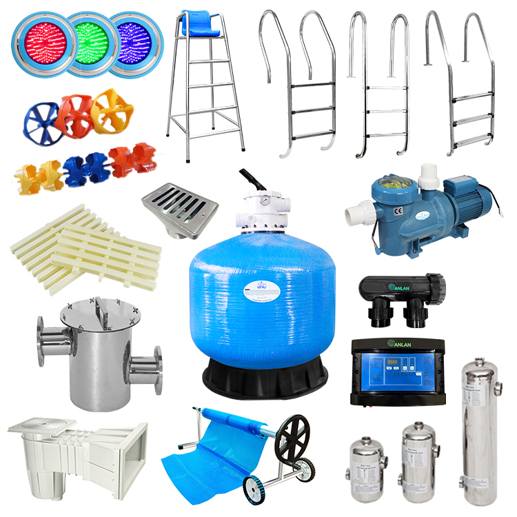 one set swimming pool equipments manufacturer