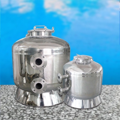 Side mount pool sand filter