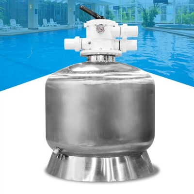 Top mount pool sand filter