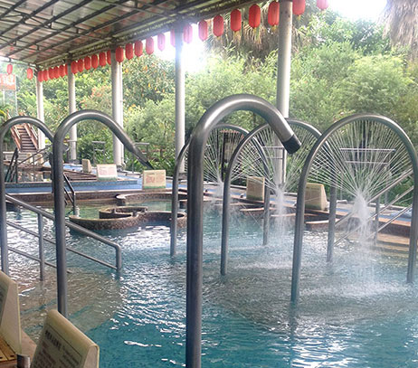 Spa Pool Project For Vacation Hotel